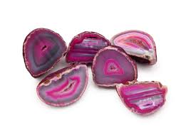 You will receive one pink agate geode slice from the lot shown in the photos that is 4 inch. Agate Geodes Pink Crystal Dreams World