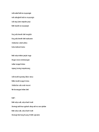 Maybe you would like to learn more about one of these? Lirik Lagu Satya Jun Bintang