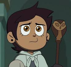 Owl House dream with a yellow metal whistle palisman