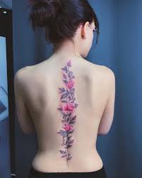 Nevertheless, be aware that getting a tattoo on the spine is one of the most painful options because the spine contains so many bones and nerves. Spine Rose Tattoo By Anna Yershova Kickass Things