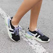 Gola Eclipse Trident In Black Blue J Cole Shoes