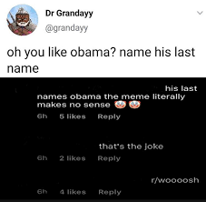 What Is Obama S Last Name Woooosh