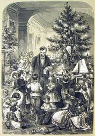 An Old Fashioned Christmas During The 1850 S Victorian Christmas Tree Victorian Christmas Old Fashioned Christmas