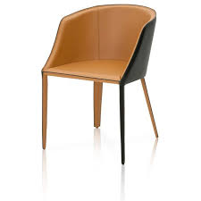 Jeremey Upholstered Arm Chair In Orange Black Side Chairs Dining Leather Dining Chairs Dining Chairs