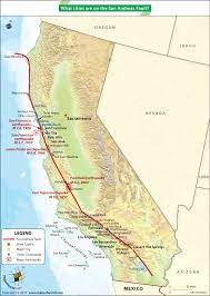 San Andreas Fault The Biggest Fault On Earth San Andreas Fault Earthquake Fault Lines Earthquake
