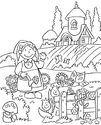 There are tons of great resources for free printable color pages online. Drawing Garden 166315 Nature Printable Coloring Pages