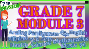 Earnings per share of 58 cents did me. Grade 7 Module 3 2nd Quarter Subjects With Downloadable Files Youtube