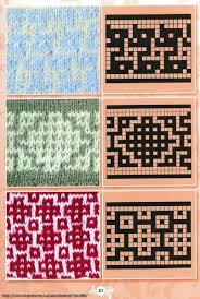 Puntos para tejer con dos agujas diagramas jackard knitting ...