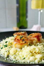 Check spelling or type a new query. Basil Butter Scallops With Moroccan Couscous Jz Eats