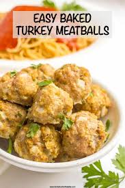 Homemade baked turkey meatballs are perfect for a spaghetti dinner, feeding a crowd or freezing to have on hand for busy nights. Easy Baked Turkey Meatballs Video Family Food On The Table