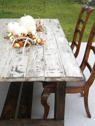 Make New Wood Look Old And Weathered Outdoor Farmhouse Table Diy Farmhouse Table Weathered Wood