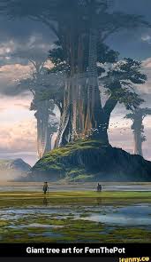 Giant Tree Art For Fernthepot Giant Tree Art For Fernthepot Ifunny Fantasy Tree Fantasy Landscape Environment Concept Art
