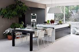 15 contemporary modular kitchen design solutions kitchen island dining table dining table in kitchen kitchen inspiration modern