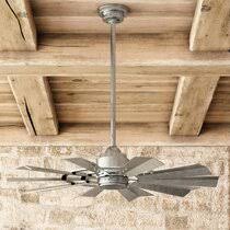They consist of more blades, to begin with, and that must add to the weight. Galvanized Windmill Fan Wayfair
