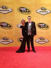 When is the nascar awards banquet? 12 6 13 In Las Vegas At Nascar Banquet Steve Tricia Letarte Nascar Banquet Nascar Champions Dale Jr