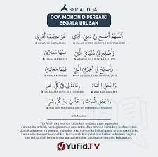 Doa Mohon Diperbaiki Segala Urusan Di 2020 Kekuatan Doa Kutipan Pengetahuan Kutipan Buku