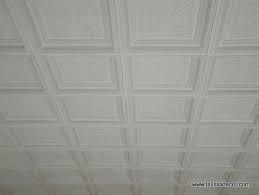Current decorative ceiling tiles sale! Td03 Faux Tin Ceiling Tile Coffered Talissa Decor Ceiling Tiles