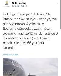 Açıklamaya göre sbk holding yönetim kurulu başkanı sezgin baran korkmaz, 30 bünyesinde 12 yolcu uçağı ve bir de iş jeti bulunan borajet'te 500 kişi çalışıyor. Holdingimize Ait Jet 13 Haziran Da Hava Sosyal Medya Facebook