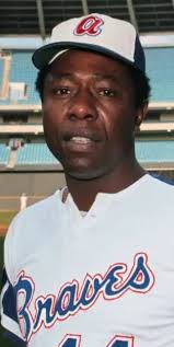 Hammerin' Hank with number 715 off the Dodger's Al Downing & caught in the  bullpen by the Braves reliever Tom House. What a historic night! Remember  where you were when Hank hit