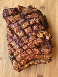 Knuspriger Schweinebauch Aus Dem Backofen Ofen Offen Rezept Schweinebauch Rezepte Krustenbraten Rezept