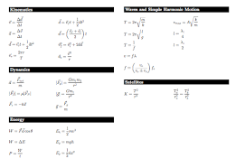 Physics Formula Sheet Dwayne Schnell S Eportfolio