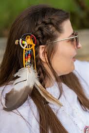 A nod to her Native American heritage