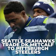 The Seattle Seahawks sent star wide receiver DK Metcalf to the Pittsburgh  Steelers in a high-profile trade that continues the team's roster overhaul.  The Seahawks will receive a second-round pick and swap