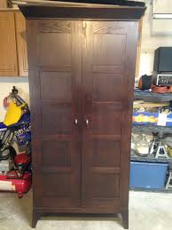1 large/4 small shelves, 1. Ethan Allen Wardrobe Armoire Closet Solid Wood For Sale In Sarasota Fl Offerup
