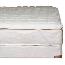 With Two Layers Of Luxurious Organic Cotton And A Plush Layer Of Pla Batting In The Center The Naturepedic Orga Mattress Mattress Topper Queen Mattress Topper