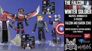 The falcon and the winter soldier's finale staged a final showdown with karli and the flag smashers, before teasing weird things ahead in the mcu (as well as a new title for any possible season 2). Marvel Minimates The Falcon And The Winter Soldier Baron Zemo Us Agent John Walker Captain America Youtube