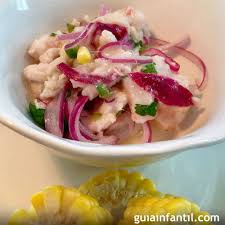 Que ingredientes se necesitan para preparar el ceviche de pescado peruano? Ceviche De Pescado Y Gambas O Camarones Receta Peruana