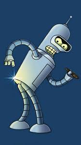 Bender Futurama Bite My Shiny Metal Bender From Futurerama Futurama Bender Futurama Cartoon