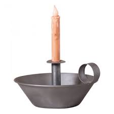 Find images of candle holder. Tin Candle Holders Irvin S Tinware