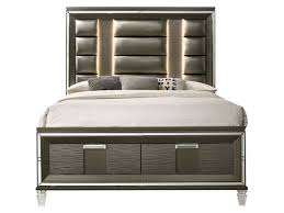 Ships free orders over $39. Elements Twenty Nine Glam King Low Profile Storage Bed With Upholstered Headboard Royal Furniture Platform Beds Low Profile Beds