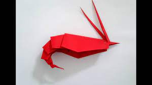 Secara umum, desain ini dimulai dengan selembar kertas persegi. Cara Membuat Origami Udang Ii How To Make Shrimp Origami Youtube