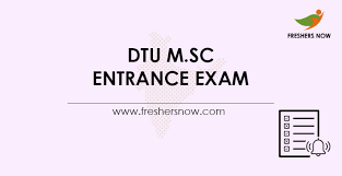 The result and answer key will live after the exam. Dtu M Sc Entrance Exam 2021 Application Form Exam Date Eligibility