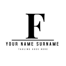 Balik lagi dengan saya ali design divideo tutorial kali ini saya akan memberikan tutorial cara. Black And White Alphanumeric F Logo Template Postermywall