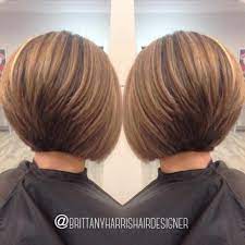 Since it is stacked in the back, the back view is the focal point of the look, so it must be done right. The Full Stack 50 Hottest Stacked Bob Haircuts