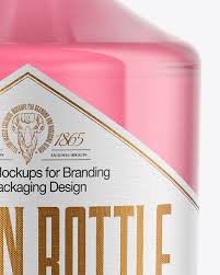 Download Gin Bottle With Cork Mockup In Bottle Mockups On Yellow Images Object Mockups PSD Mockup Templates