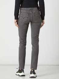 Levi's 512 slim taper fit jeans in snow fort warm washed black w31 l32. Levi S 300 Shaping Slim Fit Jeans Mit Stretch Anteil Modell 312 In Grau Schwarz Online Kaufen 1036140 P C Online Shop