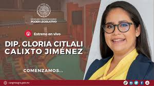 Entrevista con la diputada Gloria Citlali Calixto Jiménez