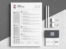 Your curriculum vitae (cv), or resume, is your personal advertisement and chance to make a good first impression with a prospective employer. Resume Cv John Abraham By White Graphic On Dribbble