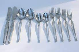 Check spelling or type a new query. Antique Silverware Sets Silverplate Patterns And Vintage Stainless Steel Silverware