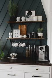 Your whole coffee bar station idea depends on the shelf you are going to choose. 36 Kitchen Coffee Bar Ideas To Organize At Your Home Kitchen Bar
