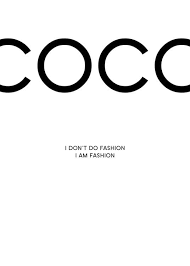At logolynx.com find thousands of logos categorized into thousands of categories. Coco Chanel Poster Posters With Fashion Citations Desenio Co Uk