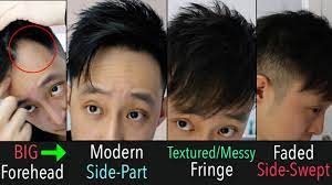 The good news is you still have plenty of hairstyle options. My 3 Hairstyles For Fine Hair Big Forehead Receding Hairline Also For Short Medium Or Asian Hair Youtube