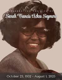 Obituary information for Sarah Francis Ackes Seymore