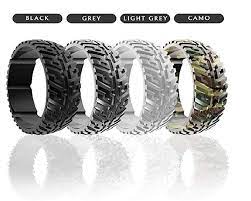 Dsz Silicone Wedding Ring For Men Sports Rubber Band For Heavy Duty Unique Jeep Tire Mens Wedding Bands Unique Rubber Wedding Band Silicone Wedding Ring Men
