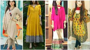 New Top Stylish Cotton Dress Designs For Girls 2018 Latest Fashion Trend Https Youtu Be Zmez01wiy5k Girls Fashion Dress Dress Designs For Girls Fashion