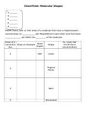 32 molecule polarity phet lab worksheet answers. Chemthink Molecular Shapes Docx Chemthink Molecular Shapes Valence Shell Electron Pair R Vsepr Theory Tells Us That Areas Of A Molecule That Have Course Hero